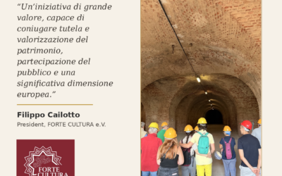 Dalla rete europea FORTE CULTURA un importante apprezzamento per la Passeggiata Patrimoniale